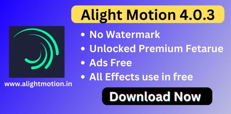 Alight motion 4.0.3 unlocked apk